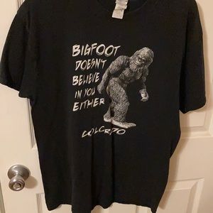Black Bigfoot tee